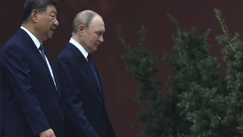 Çin'deki tarihi törene "açık mikrofon" olayı damga vurdu: Putin ve Şi'nin o diyaloğu dünyanın gündeminde - Resim : 1