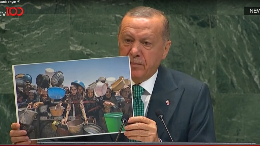 Cumhurbaşkanı Erdoğan'dan BM Genel Kurulu'nda tarihi konuşma: "Bu insanlığın dip noktasıdır" - Resim : 2