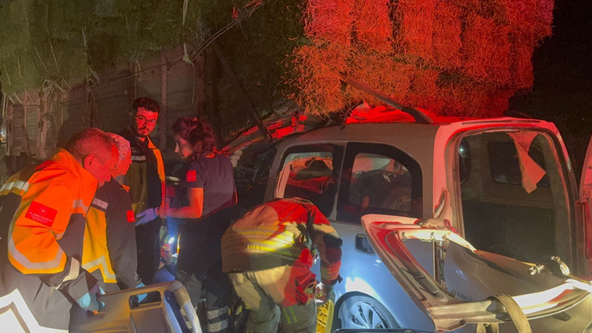 Ankara’da facia! Araç kamyonun altına girdi… Çok sayıda ölü ve yaralı var - Resim : 2