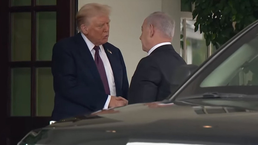 Trump-Netanyahu görüşmesi... Beyaz Saray Gazze planının detaylarını açıkladı! Trump duyurdu: "Netanyahu planı kabul etti!" - Resim : 1