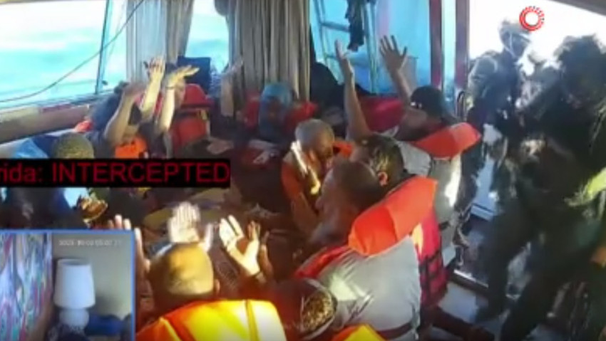 İsrail'den Sumud Filosu'na baskın! Aktivistlerin durumları nasıl? İşte yasa dışı alıkonulan Türk aktivist sayısı - Resim : 1