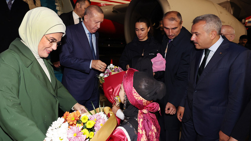 Cumhurbaşkanı Erdoğan Rize'de: "Heyelan bölgelerini ziyaret edeceğiz" - Resim : 1