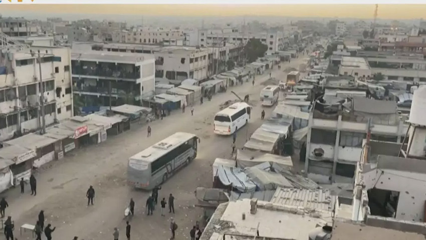 Dünyanın gözü Gazze'de! Filistinli esirler Gazze'ye ulaştı! Hamas'tan açıklama geldi - Resim : 2