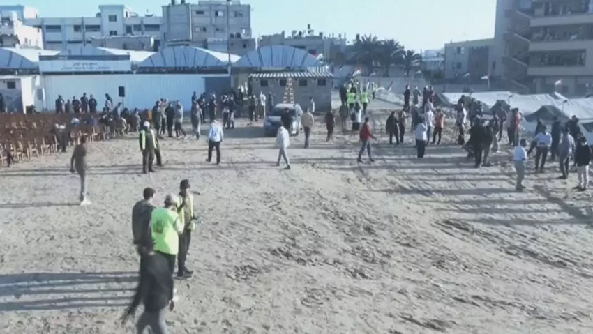 Dünyanın gözü Gazze'de! Filistinli esirler Gazze'ye ulaştı! Hamas'tan açıklama geldi - Resim : 8
