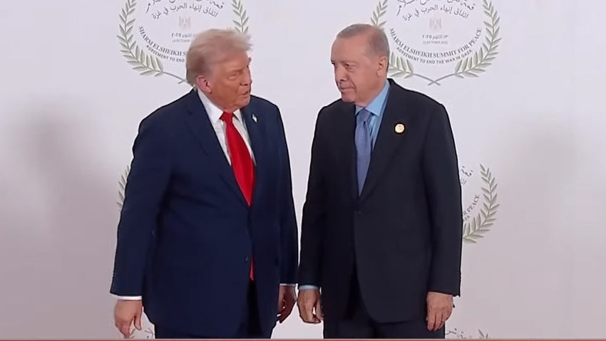 Mısır'da tarihi zirve! Trump'tan Erdoğan'a: "Çok çetin adam, seviyorum" - Resim : 2