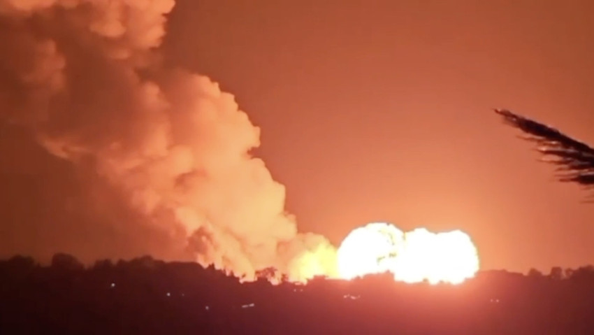 İsrail'den Lübnan'a saldırı! 5 bölge hedef alındı - Resim : 1