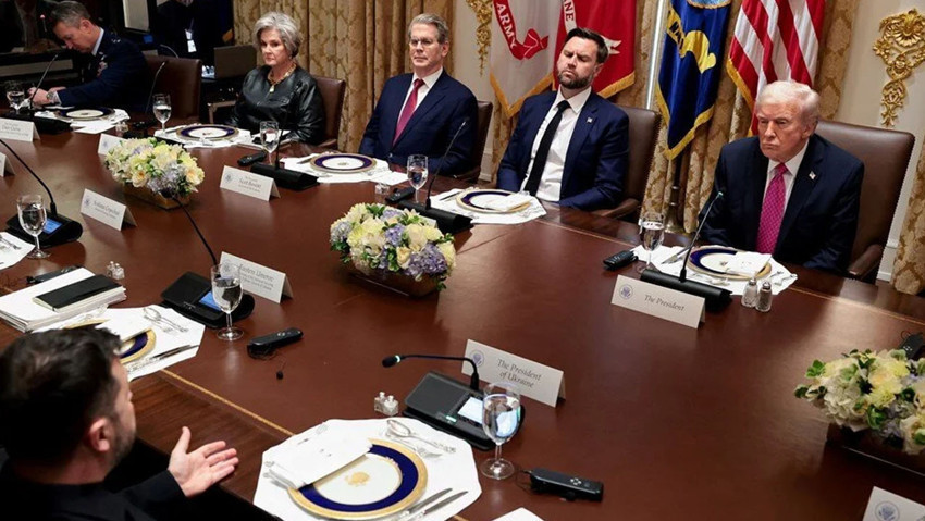 Washington'da kritik görüşme! Zelenskiy Beyaz Saray'da...Trump'tan dikkat çeken açıklamalar - Resim : 4