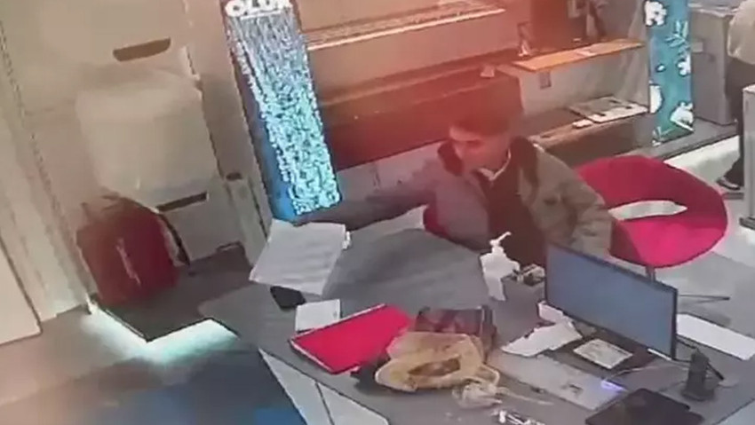 Bu kadarına da pes! İstanbul'da iş görüşmesinde akılalmaz olay saniye saniye kamerada - Resim : 2