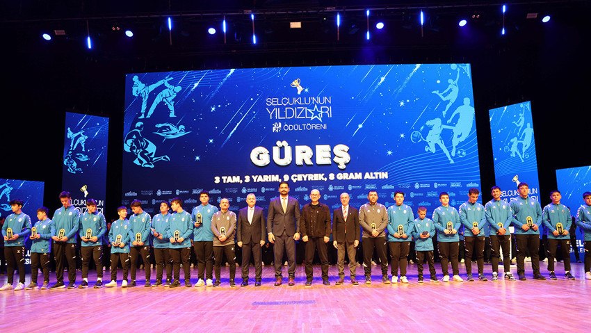 Sel&ccedil;uklu&rsquo;nun yıldızları &ouml;d&uuml;llendirildi! 12 branşta 178 madalya! Zirveye koşan kul&uuml;b&uuml;n hedefi olimpiyatlar! - Resim : 4