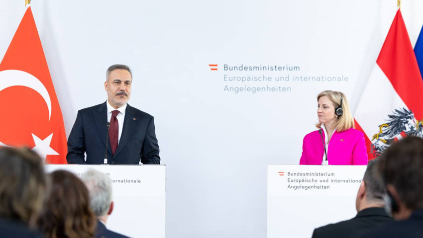 Dışişleri Bakanı Hakan Fidan Avusturya'da: Avrupa Birliği'nde siyasi irade yok - Resim : 1