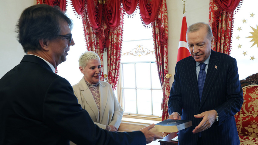 Cumhurbaşkanı Erdoğan, Menderes ve dava arkadaşlarının ailelerini kabul etti - Resim : 3