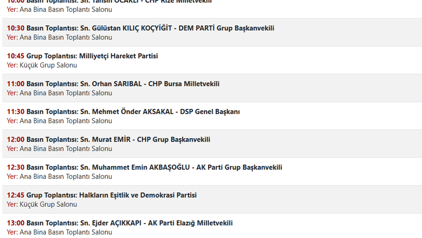 CHP Grup Toplantısı TBMM programına girdi - Resim : 1