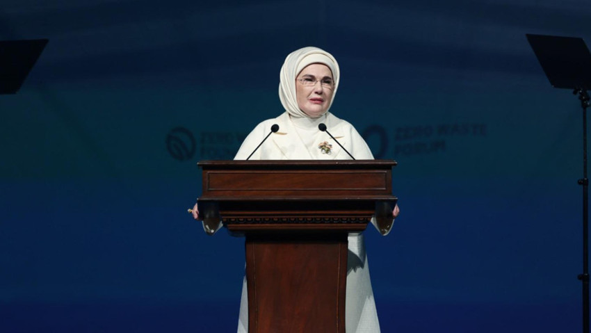 Emine Erdoğan, Sıfır Atık Forumu'nun açılışında konuştu: Dünya beşten büyüktür - Resim : 1