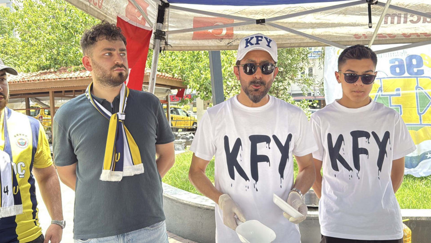 Muğla’da KFY, Aziz Yıldırım için lokma döktürdü - Resim : 1