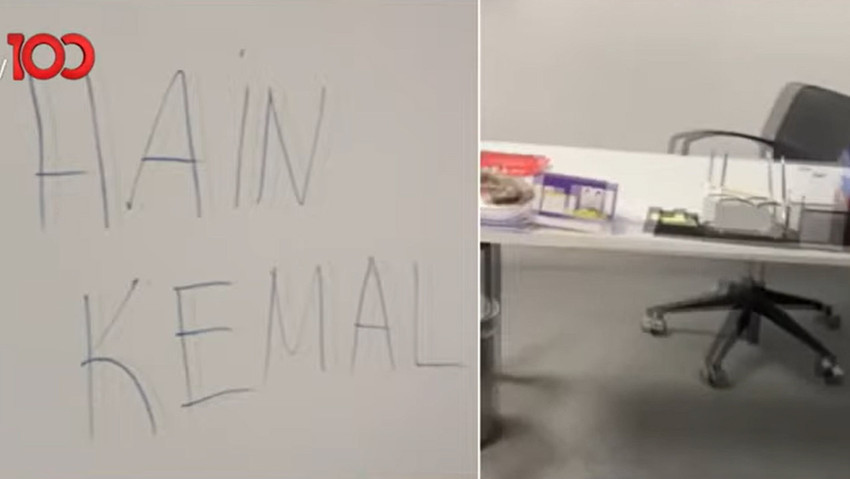 CHP Genel Merkezi duvarında "Hain Kemal" sloganı: Kimin yazdığı tespit edildi! Fırat: 4 farklı katta yazıldı - Resim : 2