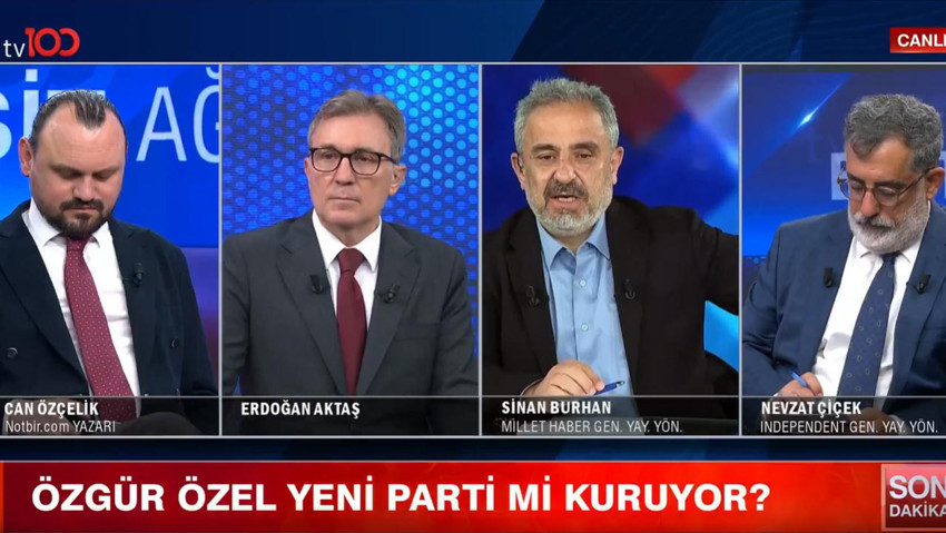 TV100 ÖZEL | 1 DEĞİL 3 PARTİ HAZIR! Sinan Burhan bomba kulis: Özgür Özel yeni parti için ofis tuttu - Resim : 2