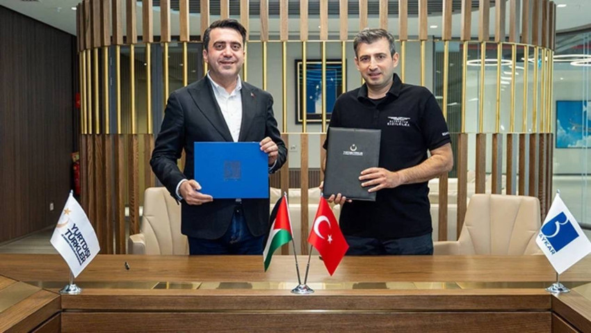 Baykar'dan Filistinli öğrencilere eğitim desteği! Selçuk Bayraktar imzaladı - Resim : 1