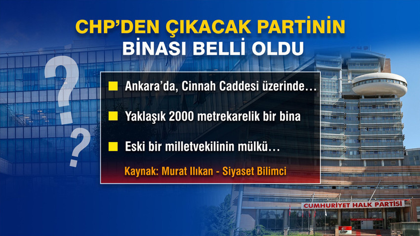 Murat Ilıkan’dan tv100’de gündem olacak kulis: CHP'DEN ÇIKACAK YENİ PARTİNİN BİNASI İÇİN AÇIK ADRES VERDİ! - Resim : 2
