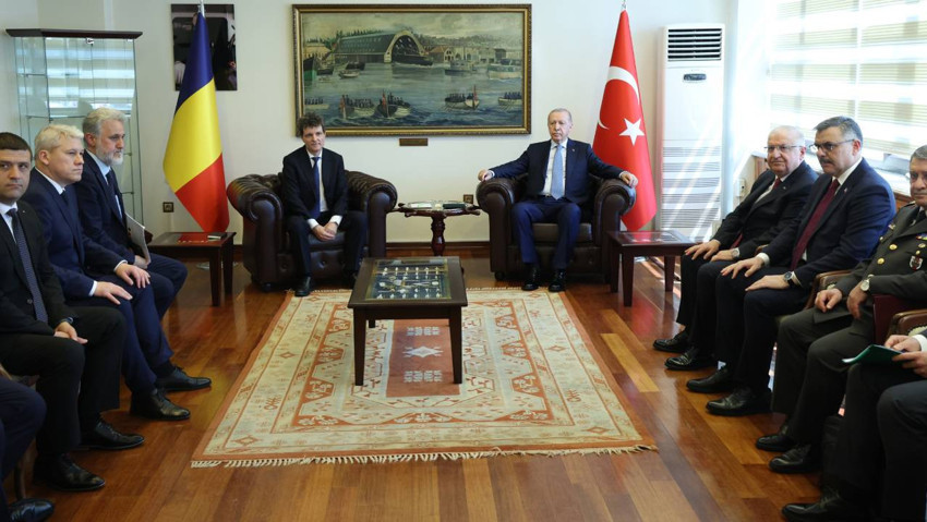 Cumhurbaşkanı Erdoğan, Romanya Cumhurbaşkanı ile görüştü - Resim : 1