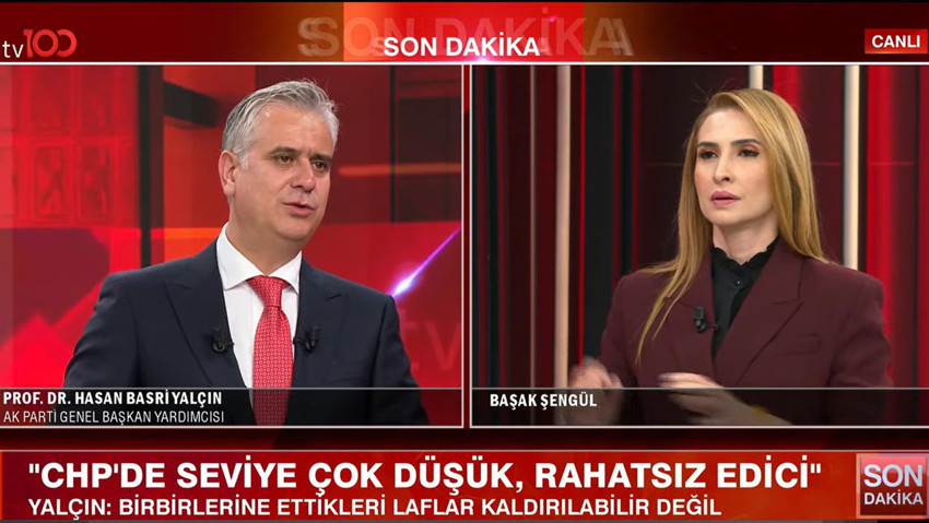 AK Parti Genel Başkan Yardımcısı Prof. Dr. Hasan Basri Yalçın, tv100'de: Biz CHP'nin içindeki kavgada yokuz - Resim : 2