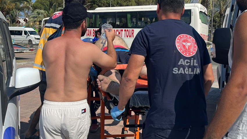 Alanya’da denizde boğulma tehlikesi! Yaşlı adan hastaneye kaldırıldı - Resim : 2
