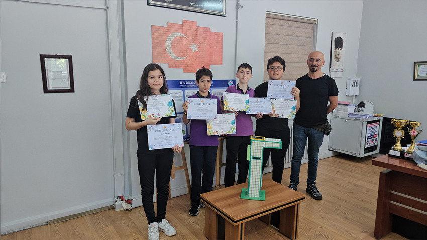 Zonguldak'ta ortaokul öğrencilerinden dünyanın konuşacağı proje! Kimsenin aklına gelmeyeni yaptılar - Resim : 4