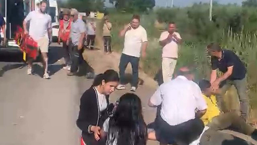 Sabah mesaisi kazayla başladı: 15 yaralı - Resim : 1