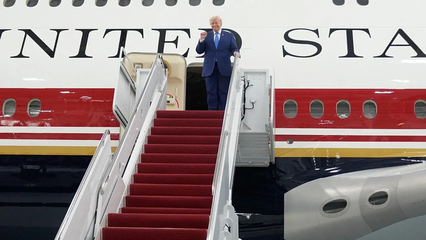 Nükleer savunmalı helikopter, dünyanın en güvenli otomobili ve 1000 kişilik kadro... Trump Ankara'ya böyle geliyor: Uçan Beyaz Saray - Resim : 1