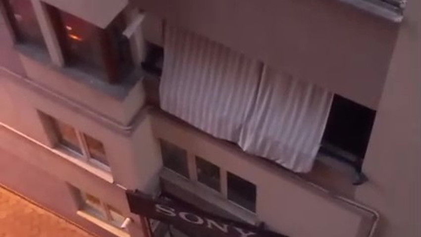 Faciaya saniyeler kala! 10 dakika boyunca tek eliyle evladını tuttu! "Ben ölürüm de onu kurtarırım" - Resim : 2