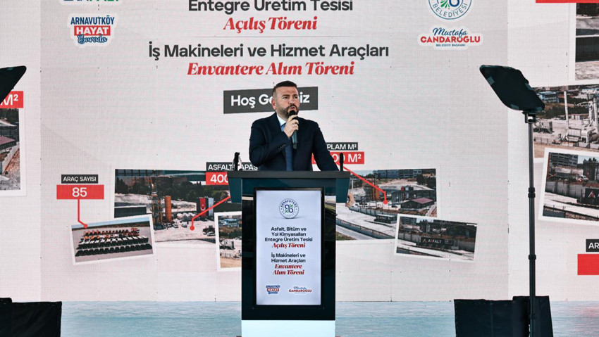 Arnavutköy Belediyesi kendi asfaltını üretecek: ARFALT Tesisi açıldı: Saatte 400 ton asfalt üretecek - Resim : 4