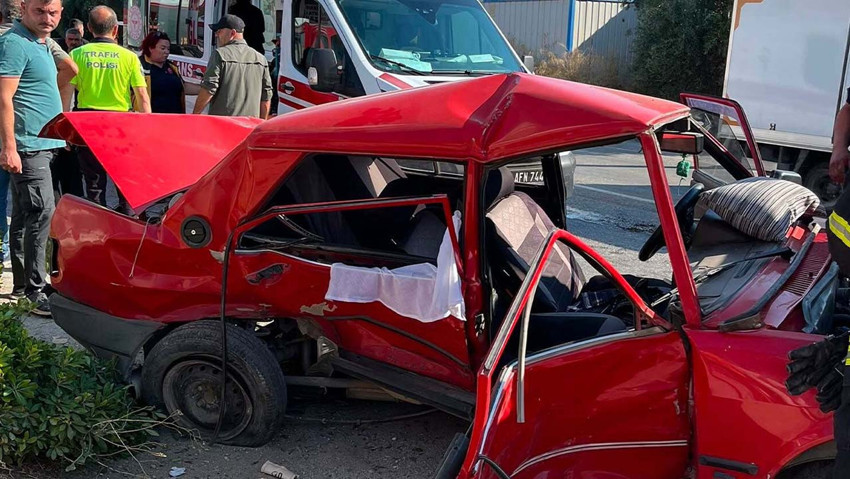Muğla’da feci kaza: 1 ölü, 1 yaralı - Resim : 1