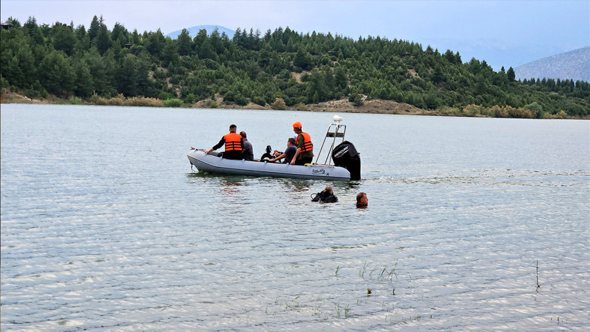 Burdur'da serinlemek için baraja girdi, sonu acı bitti - Resim : 2
