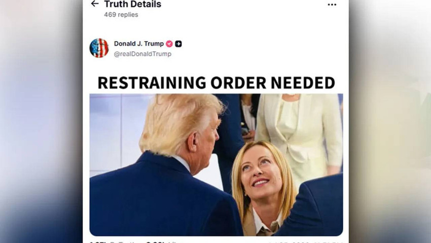 Trump'tan NATO Zirvesi öncesi olay paylaşım! Meloni küplere binecek: