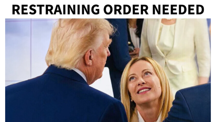 NATO Zirvesi öncesi ortalık karıştı! Trump'tan Meloni'ye olay gönderme - Resim : 1