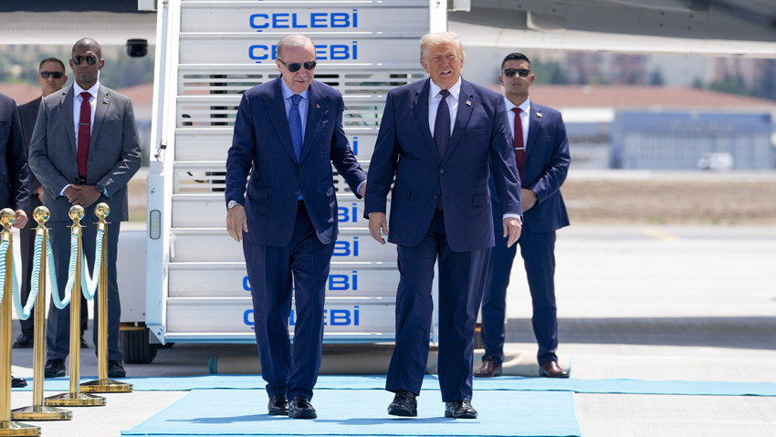 İsrail'i kudurtan kare! Erdoğan-Trump zirvesi Tel Aviv'de yankılandı: Netanyahu ağır bir yenilgi aldı - Resim : 1