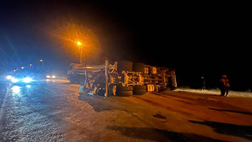 Beton mikseri faciası: Sürücü yaralandı - Resim : 1