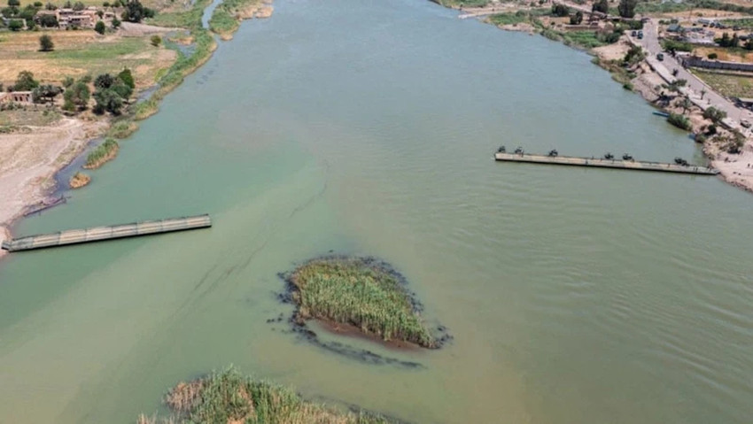 Fırat Nehri'nde dikkat çeken gelişme! TSK ile ortak köprü kuruldu - Resim : 1