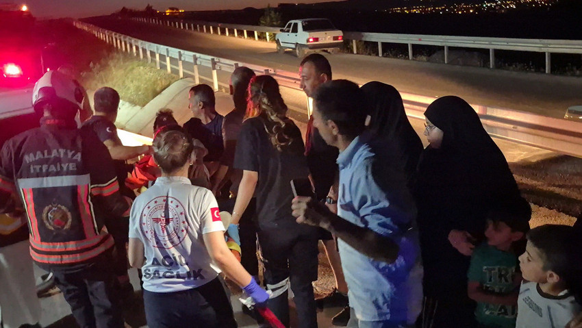 Malatya’da yürekleri ağza getiren kaza! 6 yaralı - Resim : 2