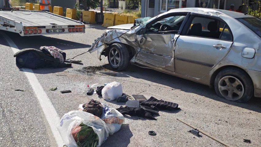 Amasya’da can pazarı: Feci çarpışmada 1 çocuk hayatını kaybetti! - Resim : 1
