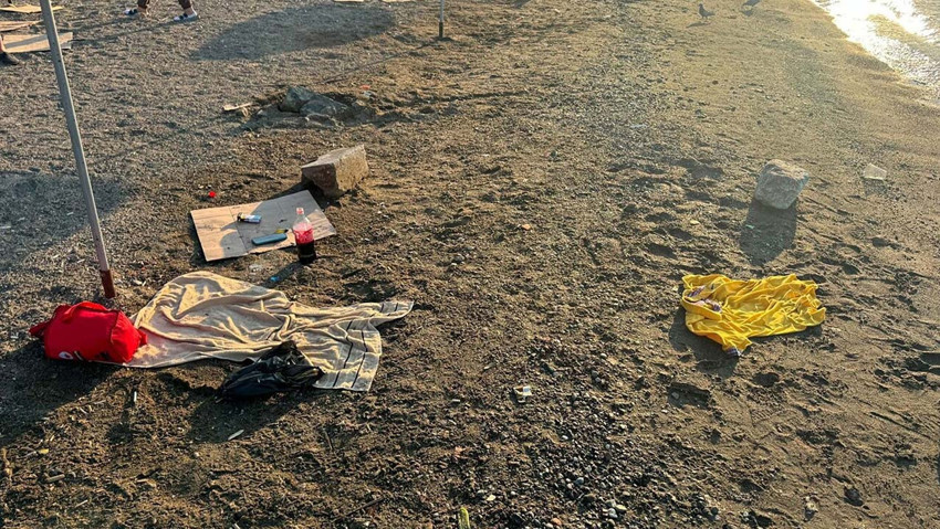Marmaris'te denizde şoke eden olay! Sahilde görenler hemen ihbar etti - Resim : 1