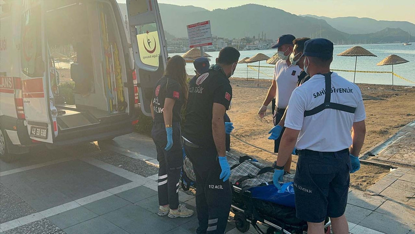 Marmaris'te denizde şoke eden olay! Sahilde görenler hemen ihbar etti - Resim : 2
