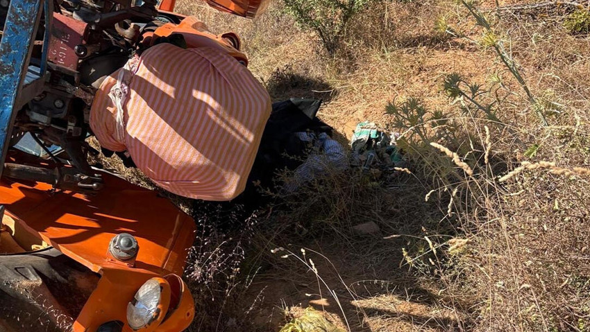 Karacasu’da acı sabah: Kontrolden çıkan traktör can aldı! - Resim : 1