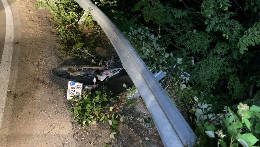 Bursa’da esrarengiz kaza: Motor var, sürücü yok! - Resim : 1