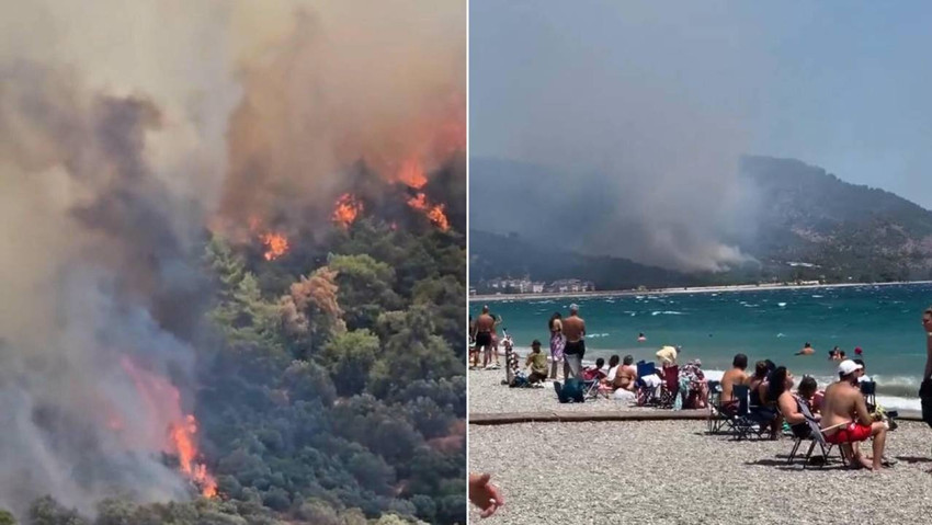 Muğla, Antalya ve Kütahya'da korkulan görüntü! Yangınlar kısa sürede büyüdü: Her geçen dakika bir yangın haberi daha geliyor - Resim : 7