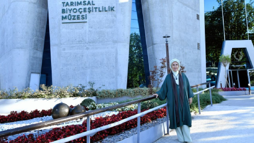 Emine Erdoğan, Türkiye'nin "yaşayan bitki hafızası"nı ziyaret etti - Resim : 5