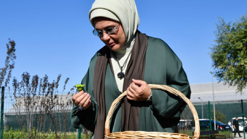 Emine Erdoğan, Türkiye'nin "yaşayan bitki hafızası"nı ziyaret etti - Resim : 2