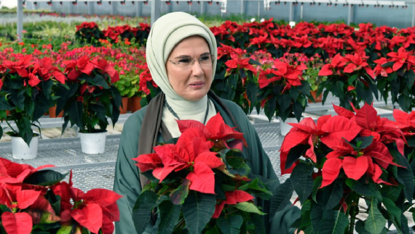 Emine Erdoğan, Türkiye'nin "yaşayan bitki hafızası"nı ziyaret etti - Resim : 1
