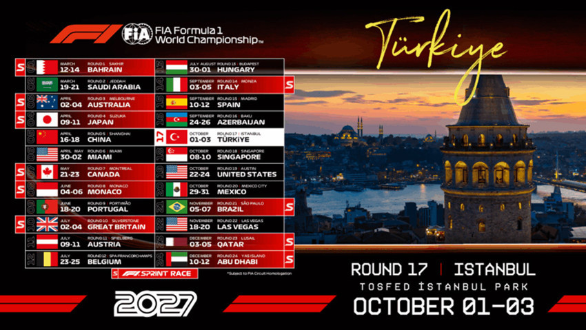 SON DAKİKA | Formula 1 hasreti bitiyor! Türkiye Grand Prix'sinin tarihi belli oldu - Resim : 1