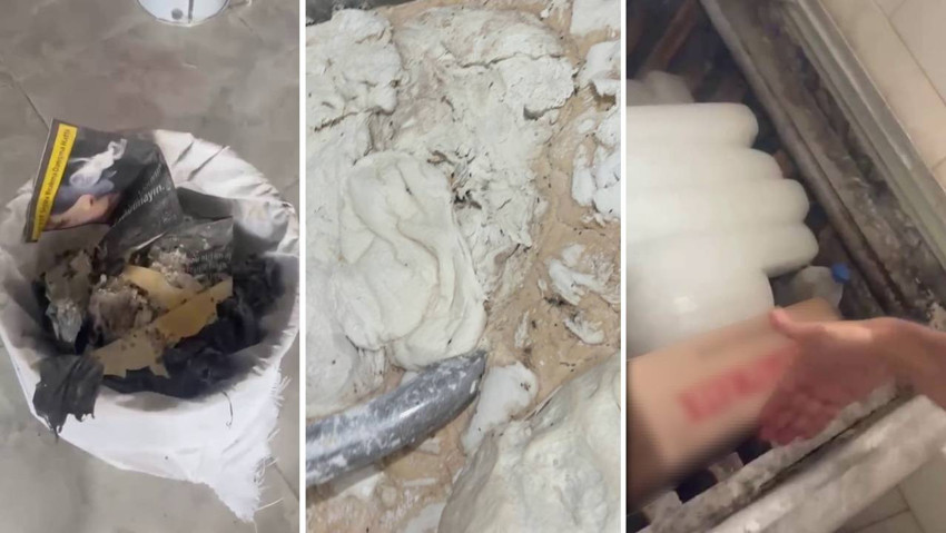 Hatay'daki bir fırında mide bulandıran görüntüler: Hamam böcekli, izmaritli ekmek üretimi - Resim : 1