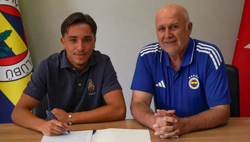 Fenerbahçe'de Yusuf'tan sonra sol kanata Galatasaray'dan 1 transfer daha! Profesyonel sözleşme imzalandı - Resim : 1